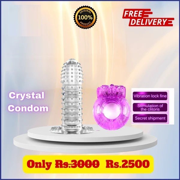 Crystal Condom + Vib ring In Pakistan