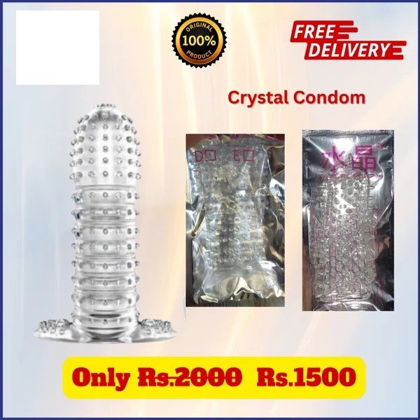 Crystal Reusable Condom In Pakistan
