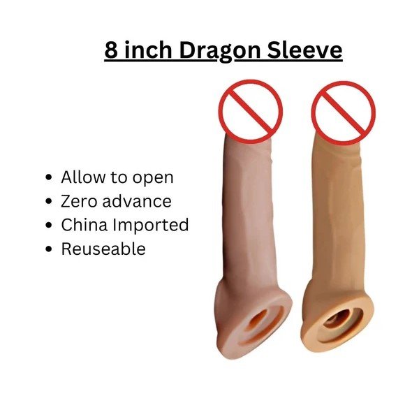 Buy Silicon Dragon Condom Sleeve in Pakistan